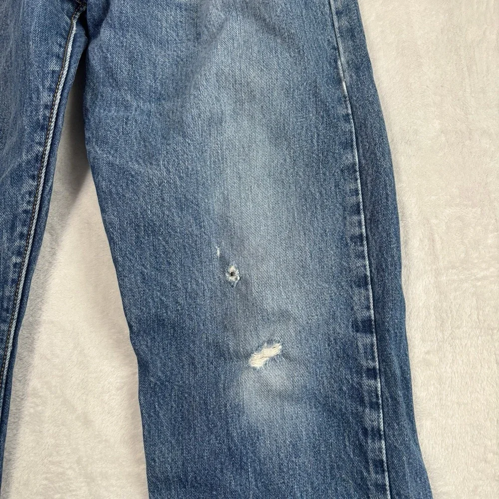 VTG‎ Levi's 501 Button Fly Blue Denim Jeans Men's Waist 34
